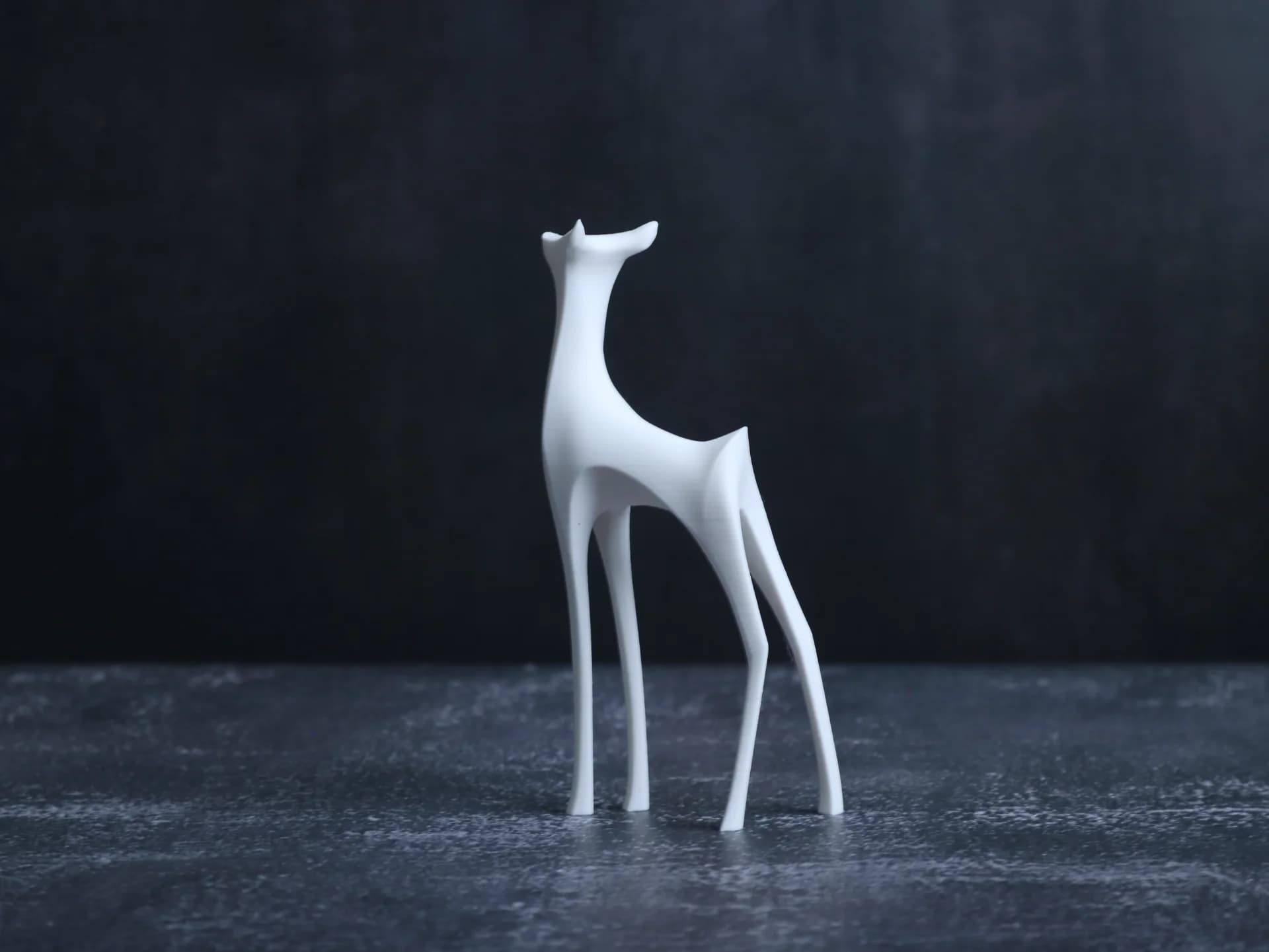 Deer Doe Sculpture