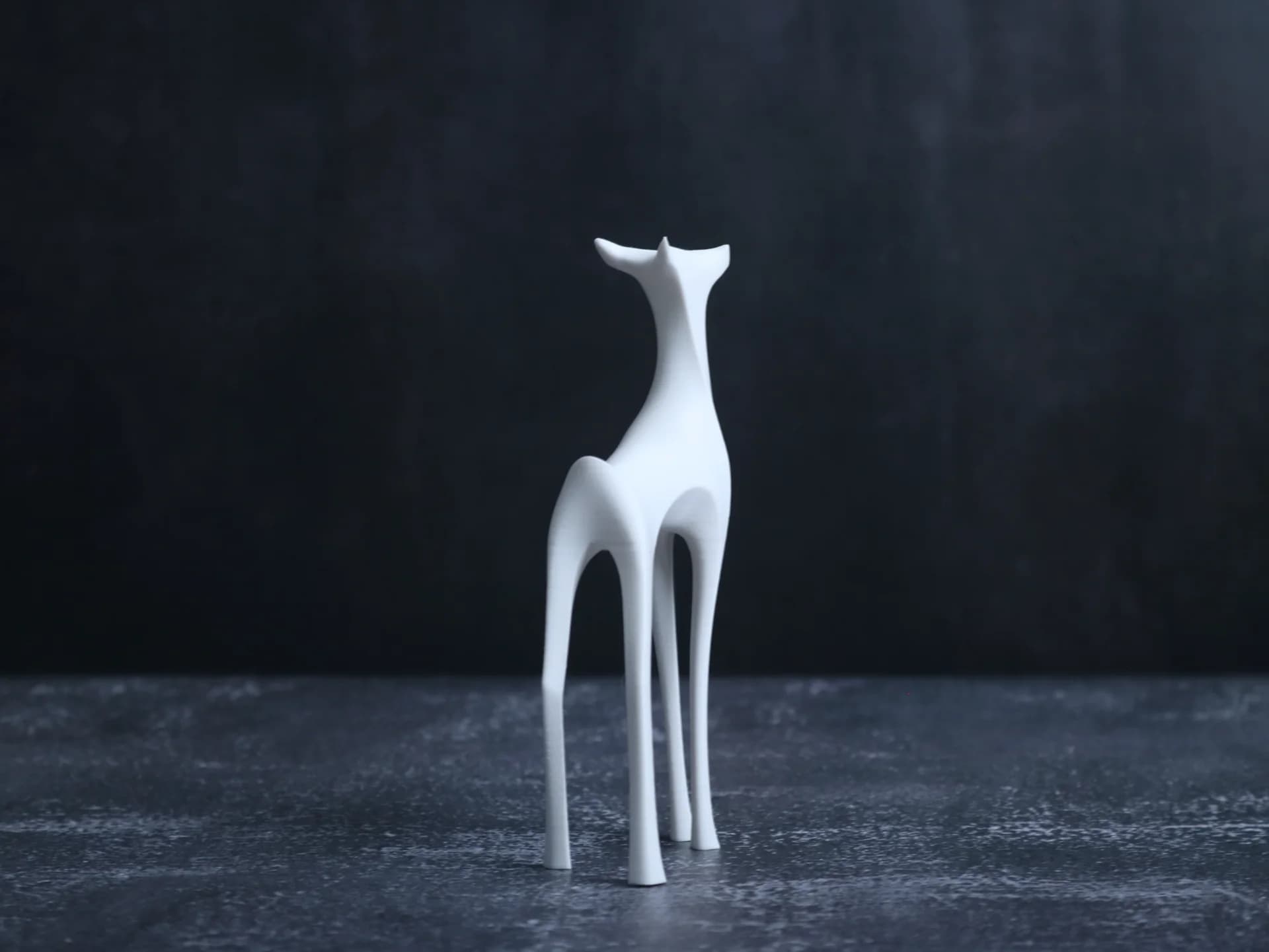Deer Doe Sculpture