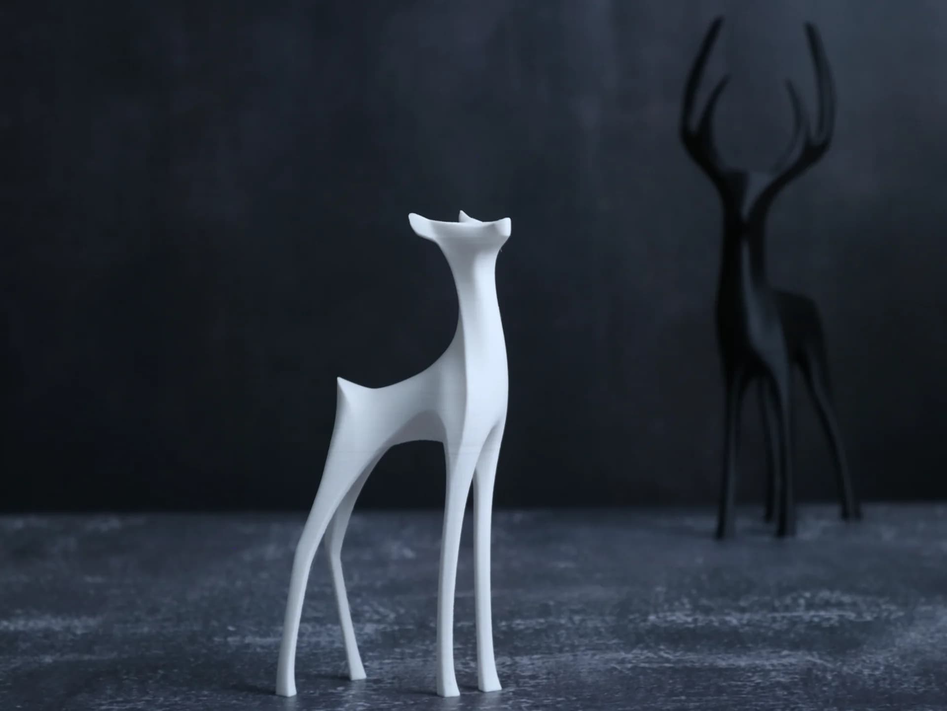Deer Doe Sculpture